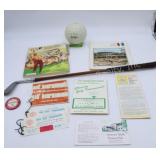 Vintage Golf Memorabilia, Wood Shaft Club