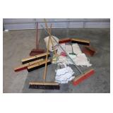 Mops, Brooms, Dust Pans