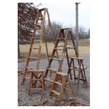 5 Wood Ladders