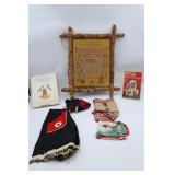 Vintage Indian Guides Sign, Booklet, Costume