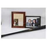 Stan Musial Autographed Bat & Photos