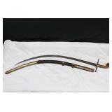 Shamshir/Scimitar  Sword with Scabbard