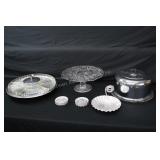 Kromex Cake Stand & Server, Aluminum Ware