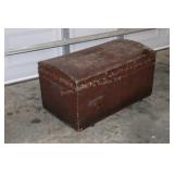 Vintage Wood Trunk