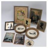 Assorted Vintage Silhouettes in Frames
