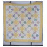 Handmade Butterfly Quilt