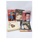 Vintage Elvis Magazines, Cards & Assorted Music