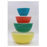 Set 4 Pyrex Nesting Bowls