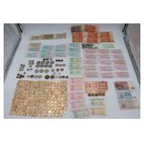 $$  Foreign Coins &  Bills  $$