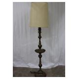 Vintage Brass Floor Lamp