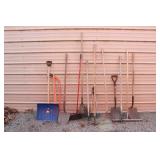 Garden Tools, Snow Shovel, Saw, Rakes,Trimmer