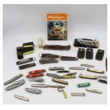 Assorted Knifes-Keen Kutter, Diamond Edge, Barlow