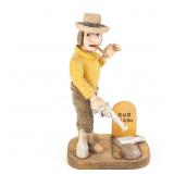 Hand-Carved Wooden Folk Art - Bud Dixon
