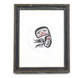 Haida Drawing ï¿½Mischievous Manï¿½  1984