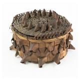 1920s Porcupine Basket-Great Lakes/Woodland