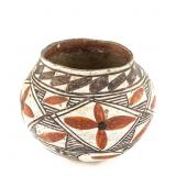 1920s Laguna Pueblo Polychrome Pot