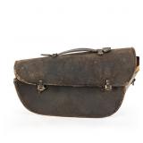Antique Leather Saddlebag