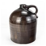 Antique "Beehive" Stoneware Jug 11"