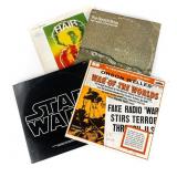 (4) Retro Beats & Sci-Fi Vinyl Record Bundle