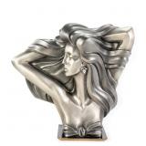 "The Model" Art Deco-Style Bust Sculpture