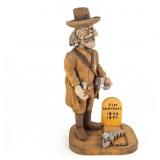 Hand-Carved Wooden Folk Art - Jim Courtright