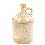 Antique Macomb Stoneware Crock Jug