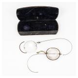 Civil War Era Eyeglasses In Case