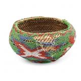 1920s Paiute Beaded Basket