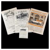 (4) Collection of Ford/Mitchell Magazine Ads