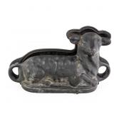 Vintage Cast Iron Lamb Cake Mold