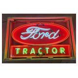 Ford Tractor Neon Advertising Sign