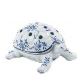 Tiffany Hand-Painted Turtle Planter Incense Holder