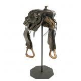 Vintage Western Leather Horse Saddle