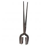 (1) Hand-Forged Custom Crucible Tongs
