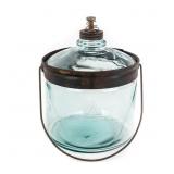 Antique Glass Kerosene Bottle