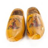 Pair of Vintage Heineken Beer Wooden Clogs