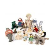 (16) Vintage Variety Rag Doll Rummage