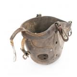 Antique Pack Mule Leather Muzzle