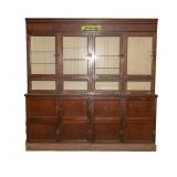Vintage Wooden Barback / Record Display Cabinet