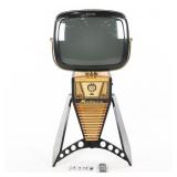 24" Tuxedo Black Telstar Predicta Meteor MCM TV