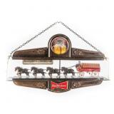 Budweiser Clydesdales Light-Up Hanging Sign