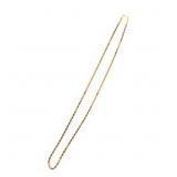 14k Yellow Gold Snail Link 30" Snail Link Necklace
