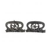 (2) Set Wilcox Cast Iron Barn Door Rollers