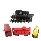 1920s Buddy L 5-Piece Outdoor Railroad Train Set