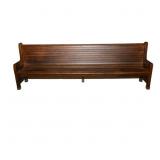 Vintage Train Station Bench