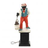 Antique Cast Iron Lawn Jockey