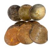 15 Symphonion Music Box Discs 13-5/8" Diameter