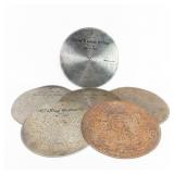 6 Stella Music Box Discs 17.25" Diameter