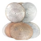 10 Regina Music Box Discs 27" Diameter