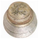 6 Symphonion Music Box Discs Multiple Diameters